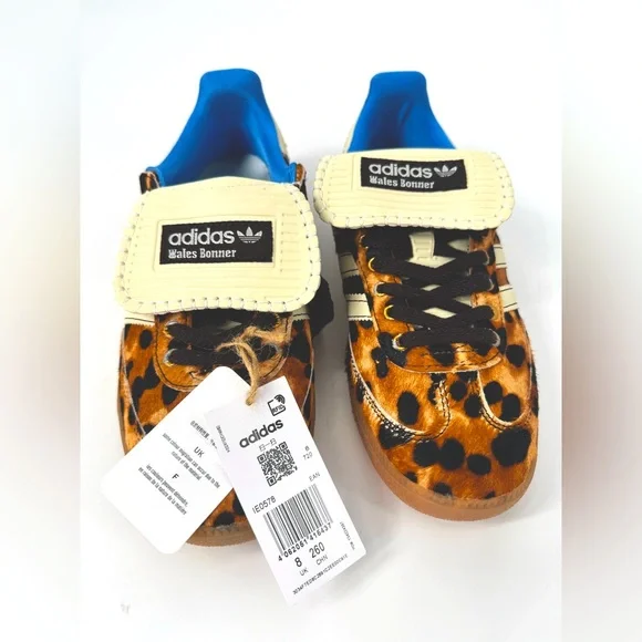 Adidas x Wales Bonner Samba Leopard Print Sneakers - Picture 6 of 12